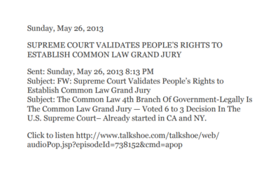 SUPREME COURT VALIDATES PEOPLES RIGHTS